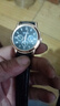 正品男士手表高檔休閑石英表簡(jiǎn)約氣質(zhì)男表皮帶高顏值羅馬時(shí)尚腕表 黑色運動(dòng)款 曬單實(shí)拍圖