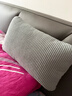 愛(ài)鹿特床頭軟包靠枕孕婦喂奶靠背枕沙發(fā)飄窗護頸護腰部支撐床上大靠背墊 曬單實(shí)拍圖