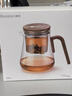 邦田（Bonston）磁吸玻璃內膽飄逸杯一鍵過(guò)濾無(wú)桿泡茶壺茶水分離懶人可拆洗茶具 800ml單壺 曬單實(shí)拍圖