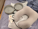 名創(chuàng  )優(yōu)品（MINISO）記憶棉u型枕護頸枕旅行便攜靠枕長(cháng)途出行脖枕辦公室午睡枕神器 曬單實(shí)拍圖