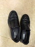 奧康（Aokang）官方春秋季流行商務(wù)休閑皮鞋男士舒適百搭一腳蹬鞋子男黑43碼 曬單實(shí)拍圖
