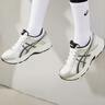 亞瑟士ASICS網(wǎng)面跑鞋百搭男鞋緩震運動(dòng)鞋透氣跑步鞋 GEL-CONTEND 4 白色/銀色 44 曬單實(shí)拍圖