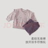 巴厘小豬女寶寶套裝春秋季兒童甜美可愛(ài)花邊兩件套嬰幼兒分體衣服女童秋裝 冒險小灰兔 90 曬單實(shí)拍圖