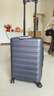 90分行李箱20英寸萊茵河經(jīng)典2026新款 拉桿箱登機旅行箱密碼箱鈦金灰 曬單實(shí)拍圖