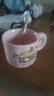 可愛(ài)fufu生日蛋糕馬克杯帶蓋勺陶瓷杯送女生高顏值有意義生日禮物 漢堡生日蛋糕杯+勺1個(gè)350ml 曬單實(shí)拍圖