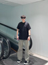 始祖鳥(niǎo)（ARC'TERYX）男款Kragg SL Cotton Shirt SS 25新款短袖透氣舒適超輕吸濕排汗 Black/黑色 L 曬單實(shí)拍圖