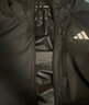 adidas防風(fēng)跑步運動(dòng)修身連帽夾克外套男裝秋季阿迪達斯 黑色   M 曬單實(shí)拍圖