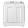 海爾（Haier）半自動(dòng)雙桶雙缸洗衣機 12KG大容量  強力去污洗大件 一級能效家電國家補貼以舊換新 XPB120-81D2 曬單實(shí)拍圖