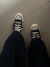 匡威（Converse）1970S男女ALL STAR系列休閑帆布鞋 162058C 37.5碼US5碼 曬單實(shí)拍圖