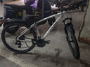 喜德盛（xds）山地自行車(chē)英雄280油壓碟剎X6鋁合金車(chē)架24速變速27.5大輪徑通勤 水泥灰 17.5寸（適合身高175-190cm） 曬單實(shí)拍圖