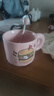 可愛(ài)fufu生日蛋糕馬克杯帶蓋勺陶瓷杯送女生高顏值有意義生日禮物 漢堡生日蛋糕杯+勺1個(gè)350ml 曬單實(shí)拍圖