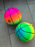 健身球手甩甩球中老年人廣場(chǎng)舞球鍛煉手臂彈力健身運動(dòng)彩虹回彈球 主推爆款七彩大球*2+45cm桿+彈力繩*5+扣*2+包+打氣筒 曬單實(shí)拍圖
