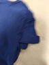 H&M女裝T恤2026春季新款淺春系穿搭修身圓領(lǐng)休閑短袖上衣1260200 海軍藍 L 170/104 曬單實(shí)拍圖