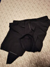 輕功（QINKUNG）二合一短褲男款五分女款三分假兩件帶內襯儲物短褲春夏新款 男款五分黑色 L 曬單實(shí)拍圖