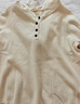百圖betu女裝冬季新款毛針織衫連帽紐扣百搭顯瘦毛衫女2410X02 杏色 L 曬單實(shí)拍圖