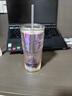 星巴克（Starbucks）桃花女神杯粉色漸變玻璃吸管杯550ml辦公室泡茶水杯子女神節禮物 曬單實(shí)拍圖