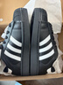 阿迪達斯（adidas）三葉草小黑鞋白標貝殼頭潮流男女系帶板鞋運動(dòng)鞋JH9977 曬單實(shí)拍圖