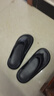 大嘴猴（paul frank）人字拖男士夏季軟底沙灘鞋女士夾趾室內居家涼拖鞋 黑色 42-43  曬單實(shí)拍圖