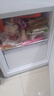 海爾（Haier）冰箱小奶芙165升小型兩門(mén)雙門(mén)立式冰柜宿舍家用租房一級能效節能省電風(fēng)冷無(wú)霜黑金凈化電冰箱 165升小奶芙+一級節能+小巧機身+黑金凈化 曬單實(shí)拍圖