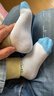 棉奇熊男童襪子夏季薄款純棉透氣網(wǎng)眼兒童全棉短襪男孩夏天寶寶超薄棉襪 曬單實(shí)拍圖