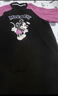 果殼（Gukoo）T恤睡裙女夏季迪士尼聯(lián)名新款寬松純棉女士家居服套裝B 米奇睡裙 S 曬單實(shí)拍圖