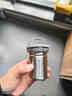 象?。╖O JIRUSHI）保溫杯不銹鋼泡茶杯真空茶漏辦公水杯子送同學(xué)長(cháng)輩禮物KAE48C-AZ 曬單實(shí)拍圖