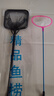 魚(yú)多趣 魚(yú)缸魚(yú)撈小號（長(cháng)35cm）抄網(wǎng) 撈魚(yú)網(wǎng)兜 方形魚(yú)撈手抄網(wǎng)養魚(yú)用品  曬單實(shí)拍圖