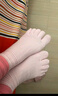 棉武器五指襪女士四季分腳趾襪五指襪中筒5趾指頭襪子女款 曬單實(shí)拍圖
