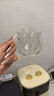 富光花茶杯 男女士茶水分離杯子 雙層辦公泡茶玻璃杯帶把高硼硅水杯 曬單實(shí)拍圖