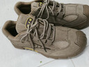 COSMICKISS勞保鞋男防燙電焊帶鋼頭防砸防刺穿耐高溫輕便工地工作防滑老保鞋 卡其【43碼】 曬單實(shí)拍圖