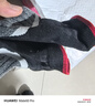 悍將（HNK）專(zhuān)業(yè)跑步襪子男女馬拉松跑步襪子毛巾底壓縮襪速干排汗透氣運動(dòng)襪 3.0隕石黑 L(42-44) 曬單實(shí)拍圖