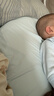 睡眠方程式天資兒童枕頭寶寶嬰兒硅膠枕透氣可水洗6月1歲3歲6歲+ 藍 純色 N3-枕高3cm-建議身高65-100cm 曬單實(shí)拍圖