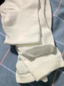 歐迪芬5雙女士襪子女100%純棉春夏季10A抑菌防臭舒適透氣短筒襪女 白色 曬單實(shí)拍圖