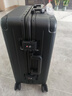 京東京造無(wú)界鋁框20英寸行李箱男女 拉桿箱密碼箱登機皮箱明日達 黑明日達 曬單實(shí)拍圖