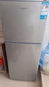 志高（CHIGO）雙門(mén)冰箱 108升兩門(mén)宿舍租房小戶(hù)型家用冷藏冷凍小冰箱 節能保鮮低噪 BCD-108A148D 以舊換新 曬單實(shí)拍圖