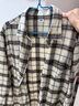 優(yōu)衣庫男女裝法蘭絨格子襯衫長(cháng)袖襯衣薄外套481225 481225/30淺米色 XL 曬單實(shí)拍圖