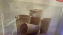 京東京造  一次性杯子 紙杯加厚型食品級竹纖維水杯 230ml【100只】 曬單實(shí)拍圖