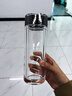 Sarens純天然原礦水晶杯茶水分離燜茶水杯車(chē)載便攜杯子高端送禮品定制 【天然原礦水晶】 直身杯-【400ml】-順豐包郵 曬單實(shí)拍圖
