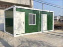 中輝綠建住人集成房屋集裝箱移動(dòng)房簡(jiǎn)易工地臨時(shí)活動(dòng)板房可拆卸組裝活動(dòng)房 3*6*2.8（白色框架） 曬單實(shí)拍圖