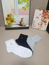 夢(mèng)特嬌襪子男士夏季100%純棉薄款網(wǎng)眼透氣吸汗中筒襪抗菌防臭夏天商務(wù)襪 曬單實(shí)拍圖