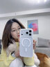 掌范秒變17大視窗膚感適用iPhone17promax手機殼 DIY卡通貼紙蘋(píng)果16pro防摔高級感15/14磁吸13全包男女 秒變17大視窗【透白-單殼】可拆卸鏡頭框 iPhone 17 Pro Max 曬單實(shí)拍圖