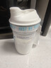 cica搖搖杯蛋白粉健身運動(dòng)水杯男女士tritan塑料攪拌水杯子夏季耐高溫 （進(jìn)口Tritan材質(zhì)）白色 420ml 曬單實(shí)拍圖