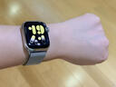 Apple/蘋(píng)果WatchS11智能手表GPS款42毫米銀色鋁金屬表殼霧紫色運動(dòng)型表帶S/M-聯(lián)通補貼 曬單實(shí)拍圖