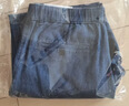 優(yōu)衣庫男裝棉麻混紡牛仔休閑褲/水洗產(chǎn)品長(cháng)褲470599 467842 470599/66藍色 XL 曬單實(shí)拍圖