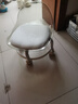 亞克力小凳子靜音帶萬(wàn)向輪兒童學(xué)步凳網(wǎng)紅小椅子滑輪矮凳浴室凳 顏色隨機【活動(dòng)款】 曬單實(shí)拍圖