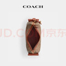 蔻馳（COACH）女士經(jīng)典標志帆布POCKET JULIET 30號手袋女包2026新款 B4/棕黃色 焦糖色 曬單實(shí)拍圖