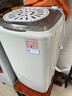 榮事達（Royalstar）脫水機甩干機家用低噪運行大容量嬰兒內衣內褲甩干桶脫水桶宿舍公寓出租房 8.6kg【不銹鋼桶加厚款】 三年換新 曬單實(shí)拍圖