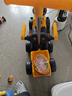 飛鴿兒童電動(dòng)挖掘機可坐人挖土1-3-6歲男孩工程車(chē)寶寶遙控超大玩具車(chē) 遙控 拖斗 電動(dòng)臂 推把 音樂(lè )燈光 贈送禮包 生日周歲禮物 曬單實(shí)拍圖