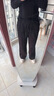 雪茜曼美式運動(dòng)褲女春秋新款中腰休閑寬松闊腿衛褲直筒顯瘦休閑褲 曬單實(shí)拍圖