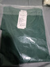 【京東直采】210g純棉t恤男女短袖26新款純棉打底衫長(cháng)袖內搭t恤 墨綠（短袖） 3XL （155-170斤） 曬單實(shí)拍圖
